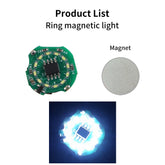 For Bambu Lab Ring/Single/Y Shape LED Light with Magnetic Control DIY 3D Printing Model Parts for Bambu voron AD5M K1 Kobra